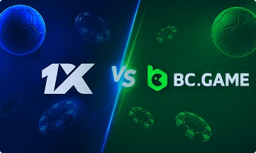 BC.GAME مقابل 1xBet